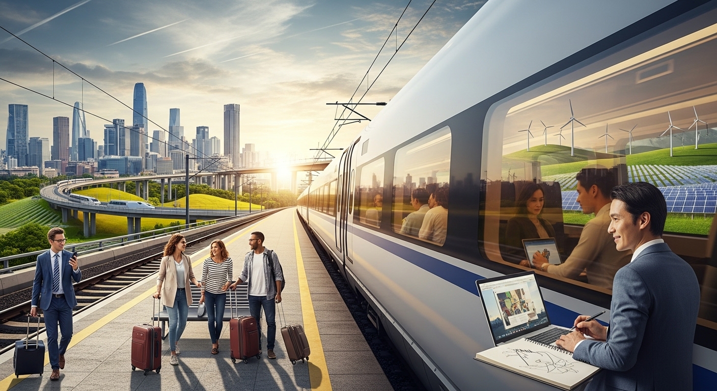Kereta Cepat dan Gaya Hidup Global: Mobilitas Baru di Era Tanpa Batas