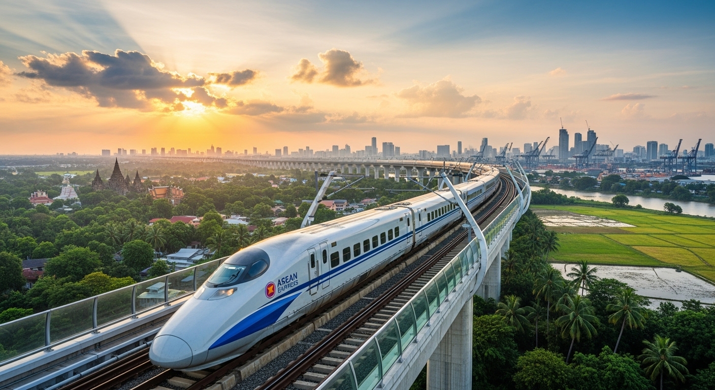 Kereta Cepat ASEAN: Menghubungkan Jakarta hingga Singapura dalam Satu Jalur Ekonomi Baru