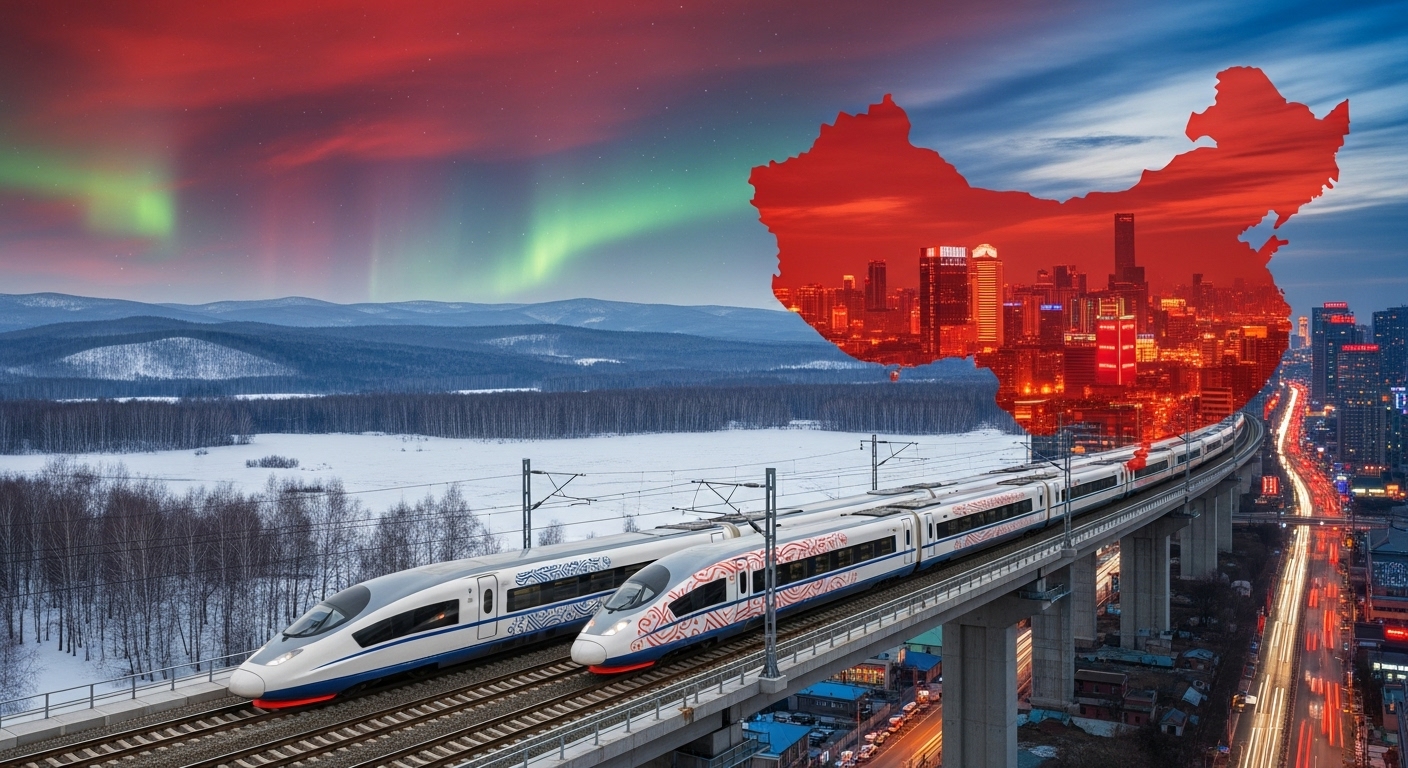 Diplomasi di Atas Rel: Persaingan Geopolitik di Balik Jalur Cepat Beijing–Moskow