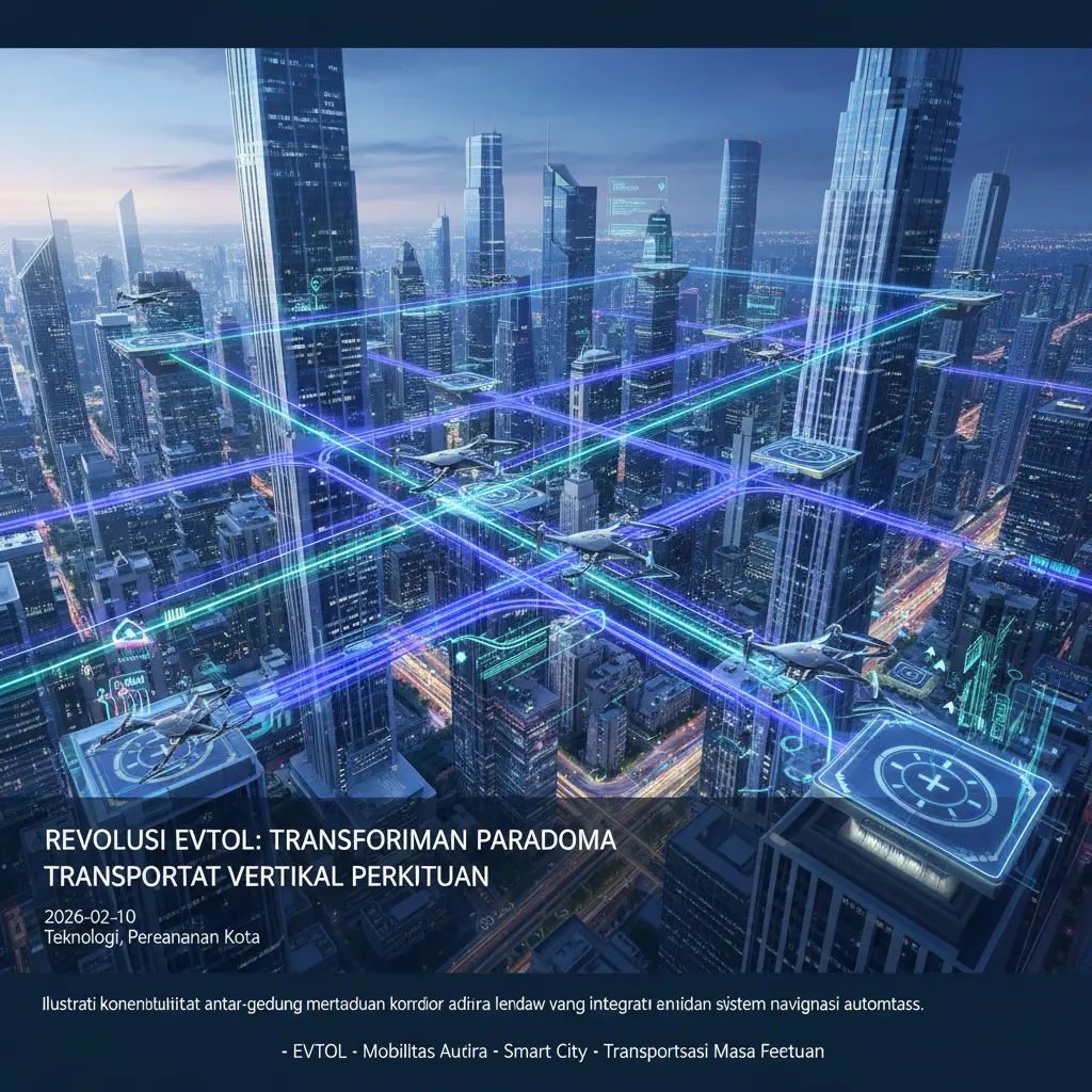 Revolusi eVTOL: Transformasi Paradigma Transportasi Vertikal Perkotaan